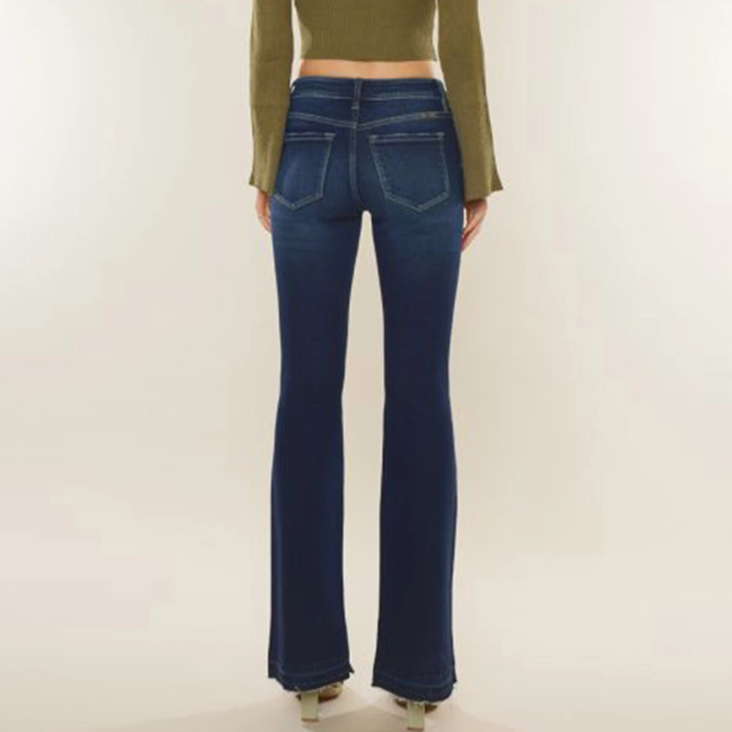 Kancan Lurice Mid Rise Flare 2 Kancan Lurice Mid Rise Flare - Image 2