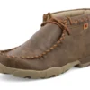 Twisted X Men's Chukka Driving Moc Taupe Twist
