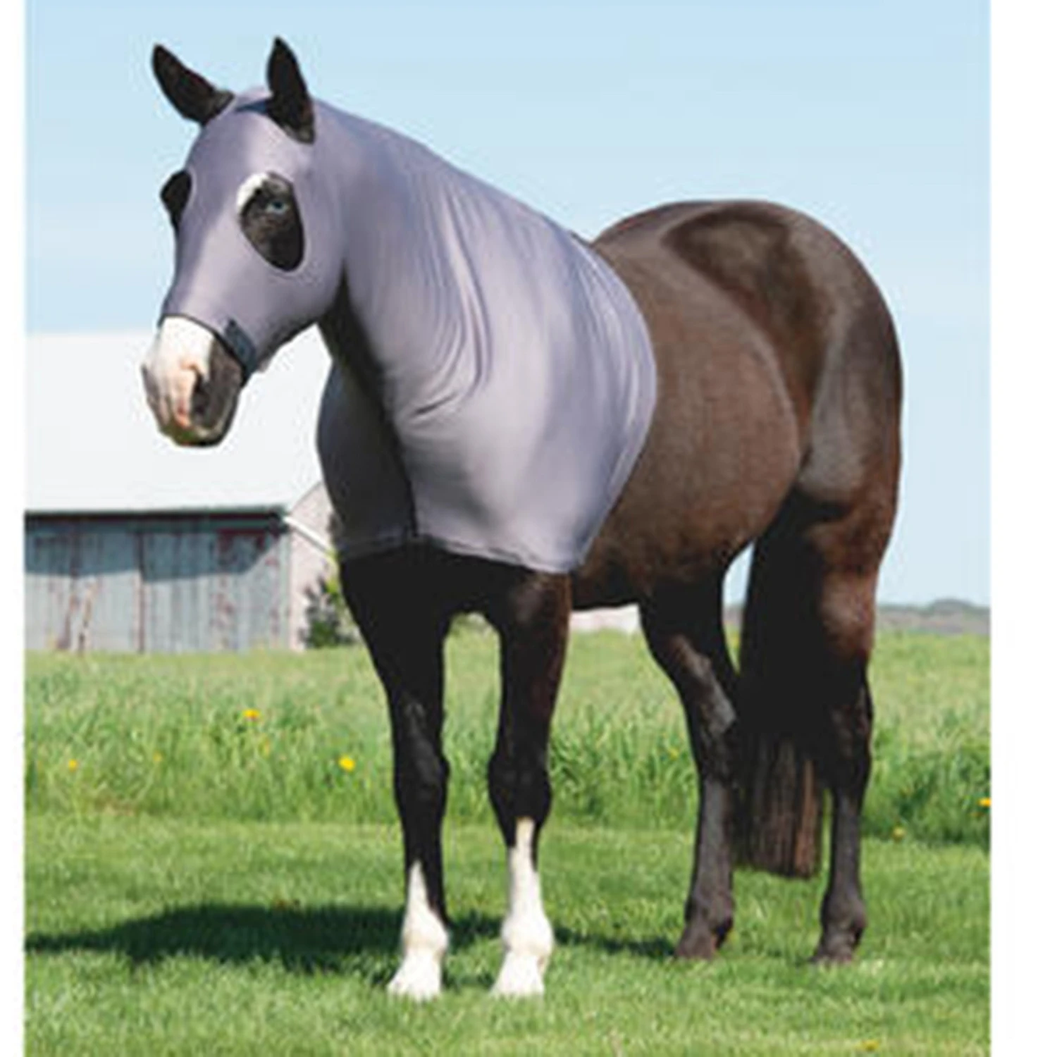 Weaver Leather Weaver Grey Cooling Lycra Hood 1 Weaver Leather Weaver Grey Cooling Lycra Hood