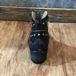 Circle G Distressed Studded Bootie 7 Circle G Distressed Studded Bootie -Equestrian Supplies Clothing Store studbootieheel scaled