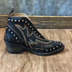 Circle G Distressed Studded Bootie 6 Circle G Distressed Studded Bootie -Equestrian Supplies Clothing Store studbootieright scaled